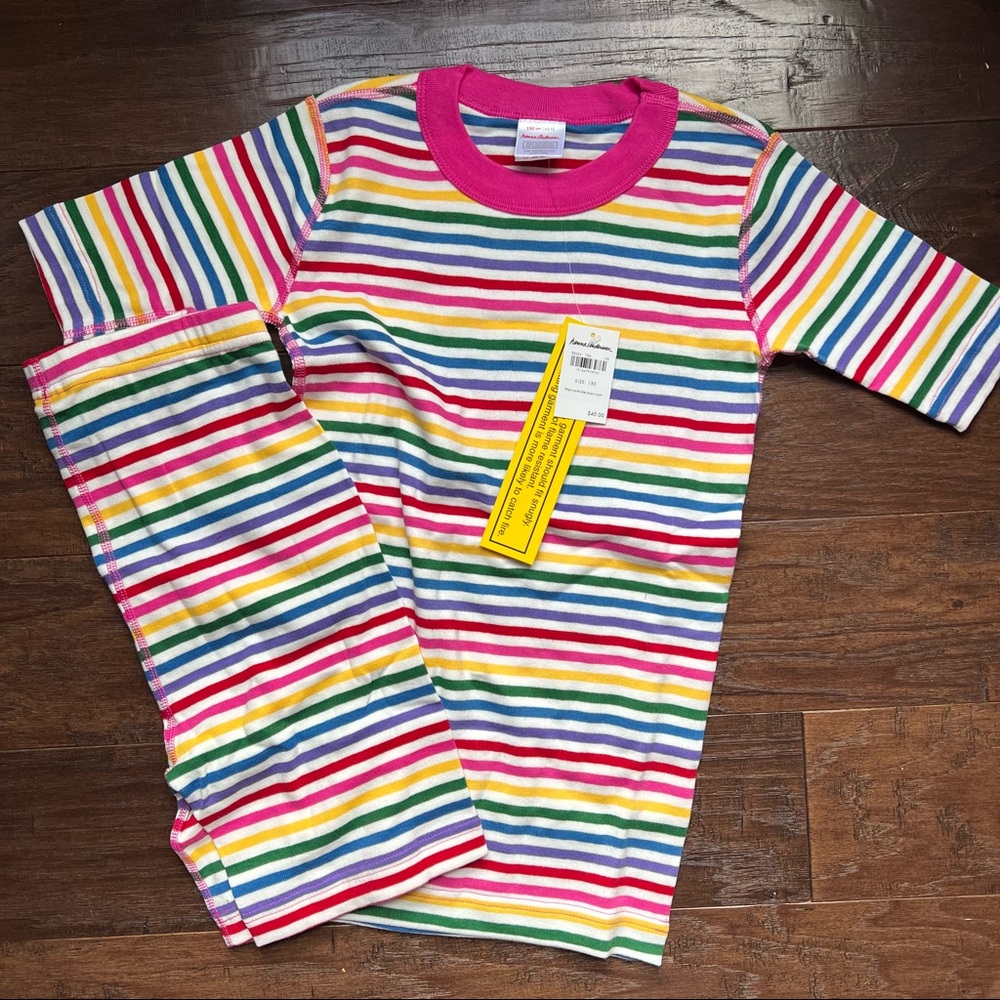 New Rainbow stripe short johns